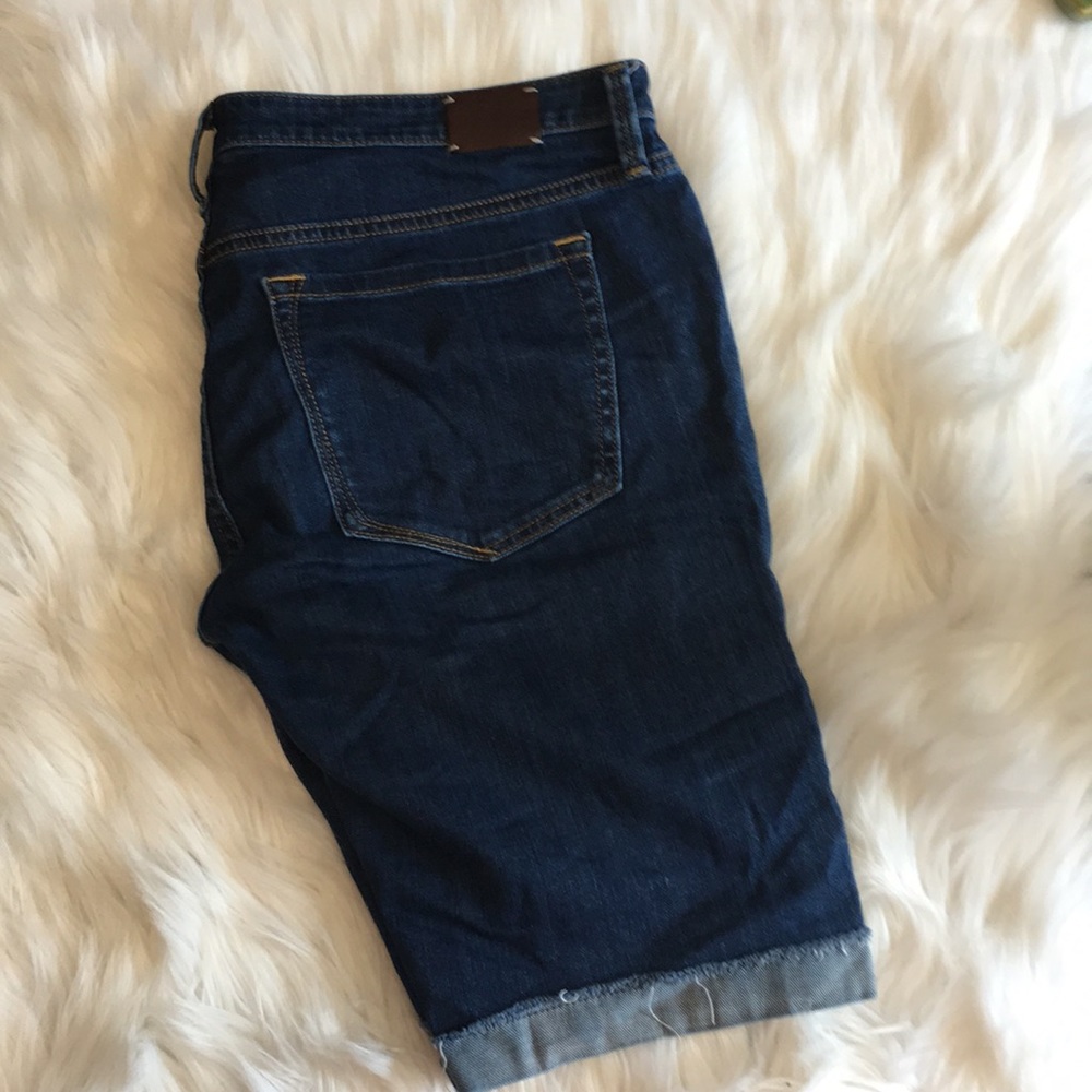Plus size banana republic jean shorts